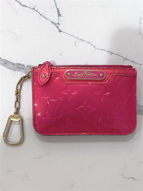 pink louis vuitton key holder|louis vuitton key holder wallet.